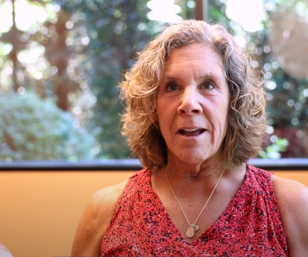 Jill, one of our patients who shares her testimony with Dr Ron Sherman