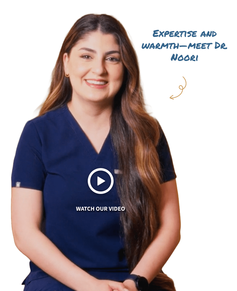 Dr Noori is happily smiling at Issaquah Dentistry