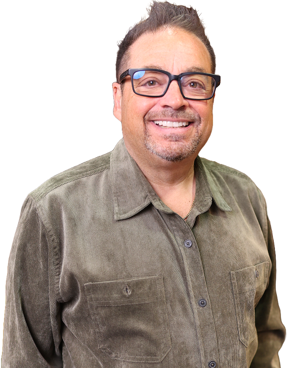 Dr Ron Sherman is smiling